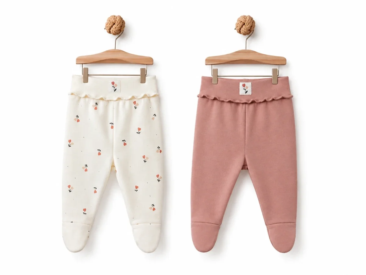 2 Pcs Footed Pants - CSY3076 - Babycosy - by Peralane