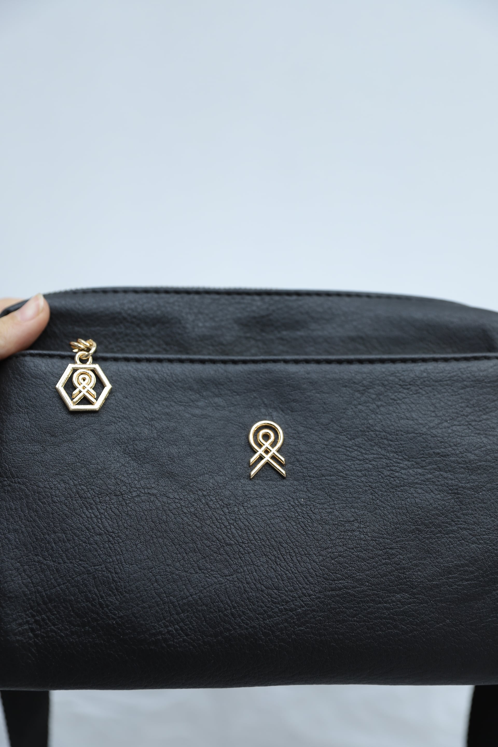 Zippered Crossbody Bag - Black - Podyumplus - by Peralane - photo 3