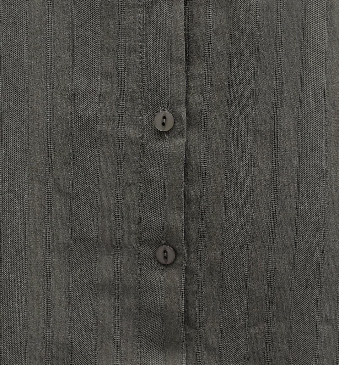 Long Back Oval Cut Buttoned Oversize Blouse - Light Brown - Podyumplus - by Peralane - photo 8