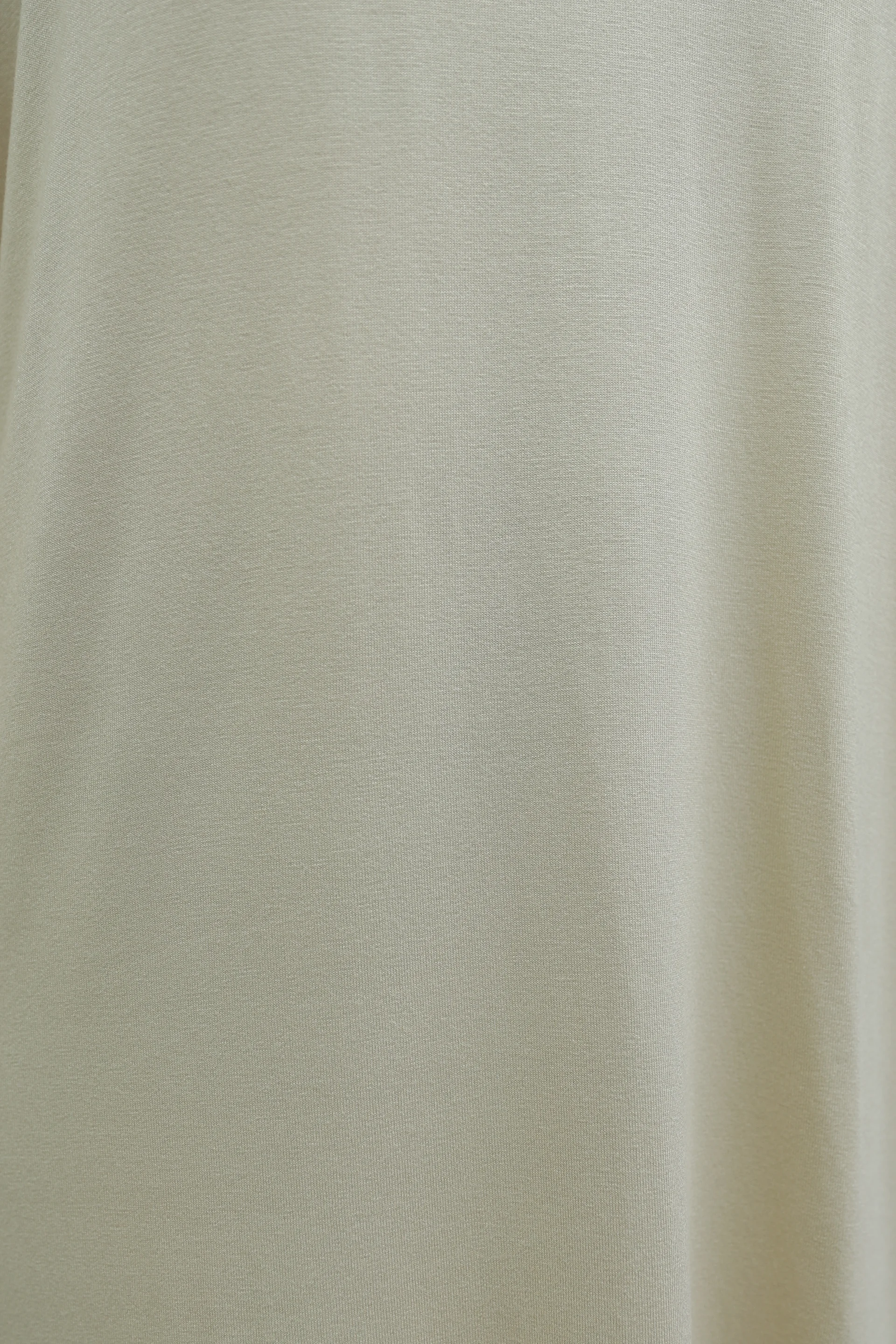 Crew Neck Spanish Sleeve Padded Shoulder Undershirt Blouse - Beige - Podyumplus - by Peralane - photo 5