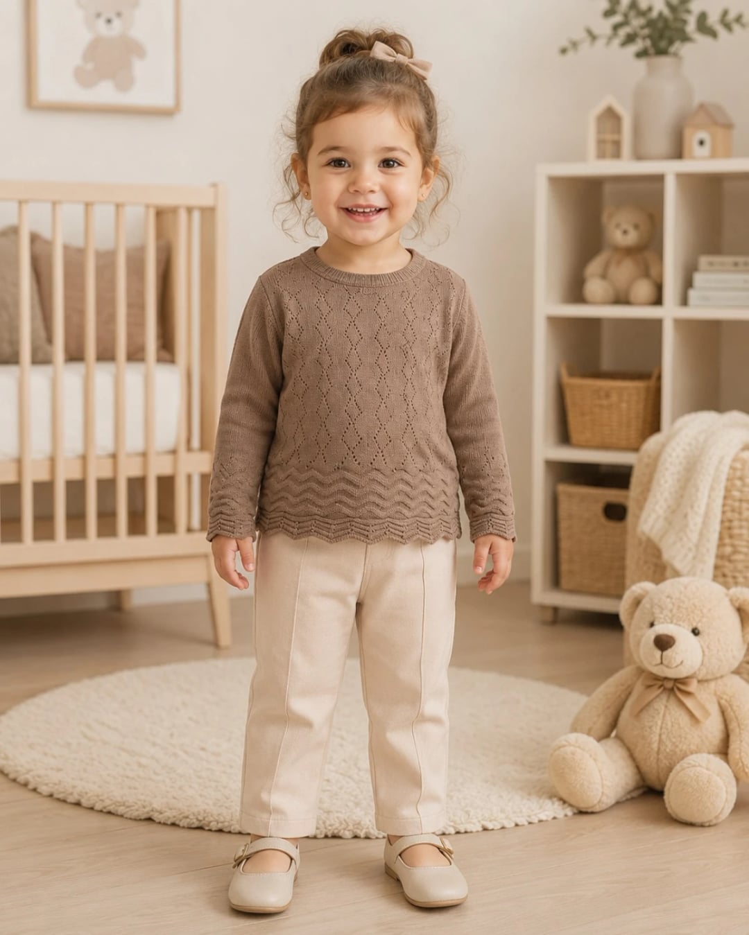 Girls' 2-Piece Knit Set - 1113 - Has Bereket - by Peralane