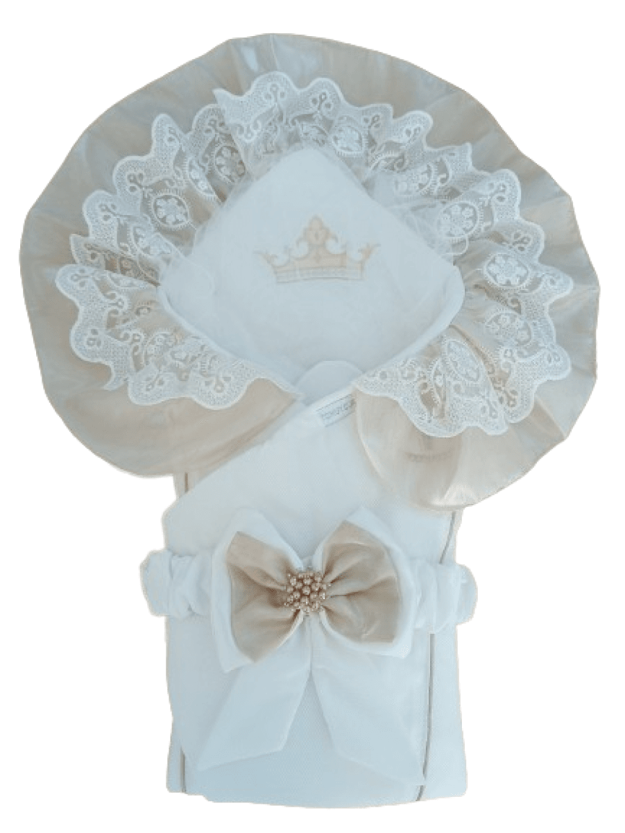 Baby Swaddle 0-18M with Crown Motif - Tomuycuk - by Peralane
