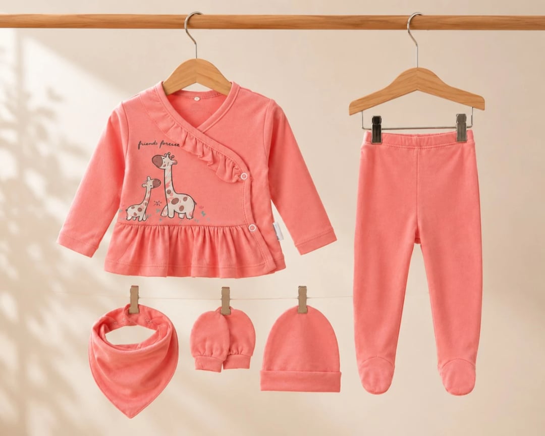 Newborn 5-Piece Set - 1193 - Has Bereket - by Peralane