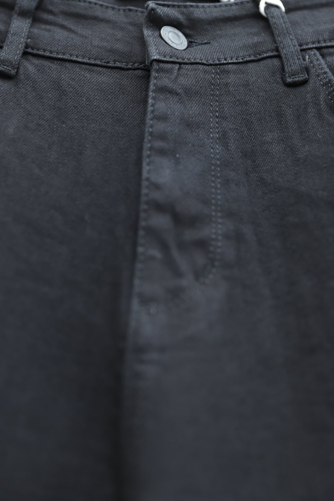 High-Waisted Straight-Leg Pocket Jeans - Black - Podyumplus - by Peralane - photo 5