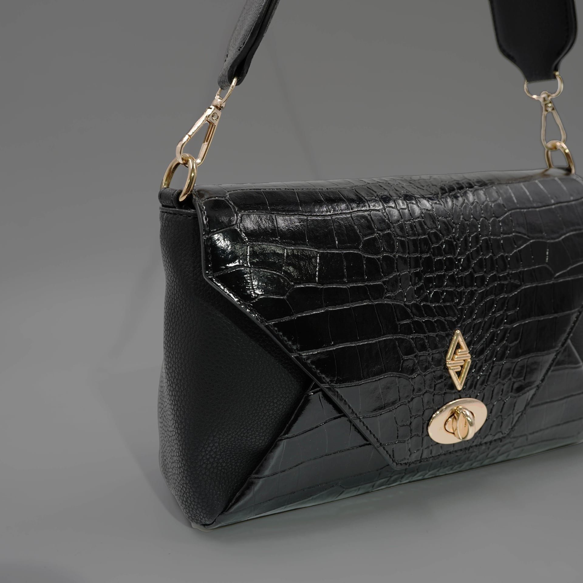 Black Women's Shoulder Bag 6142 - Aron Atelier - by Peralane - photo 3