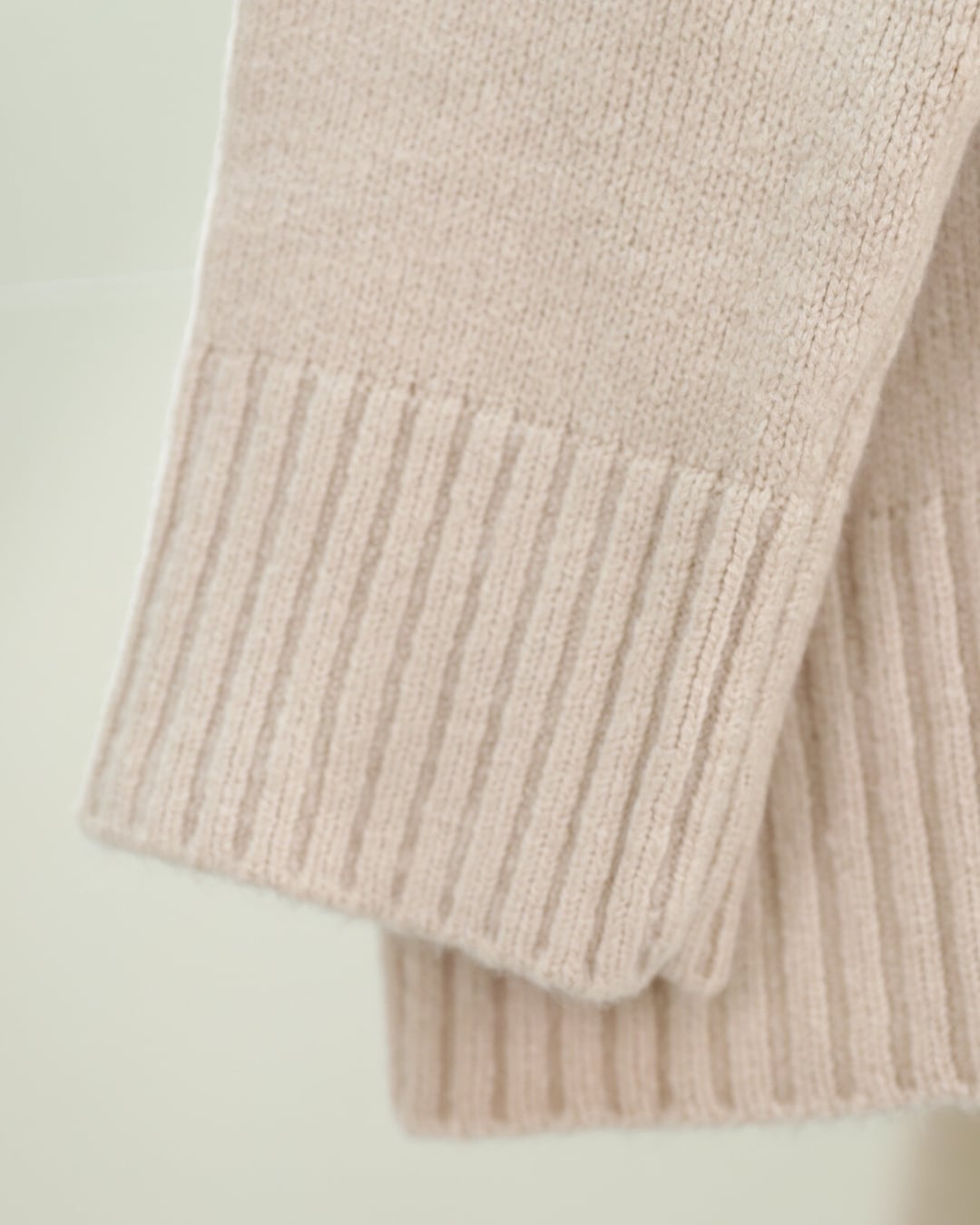 Buttoned Oversized Knit Cardigan - Beige - Podyumplus - by Peralane - photo 5