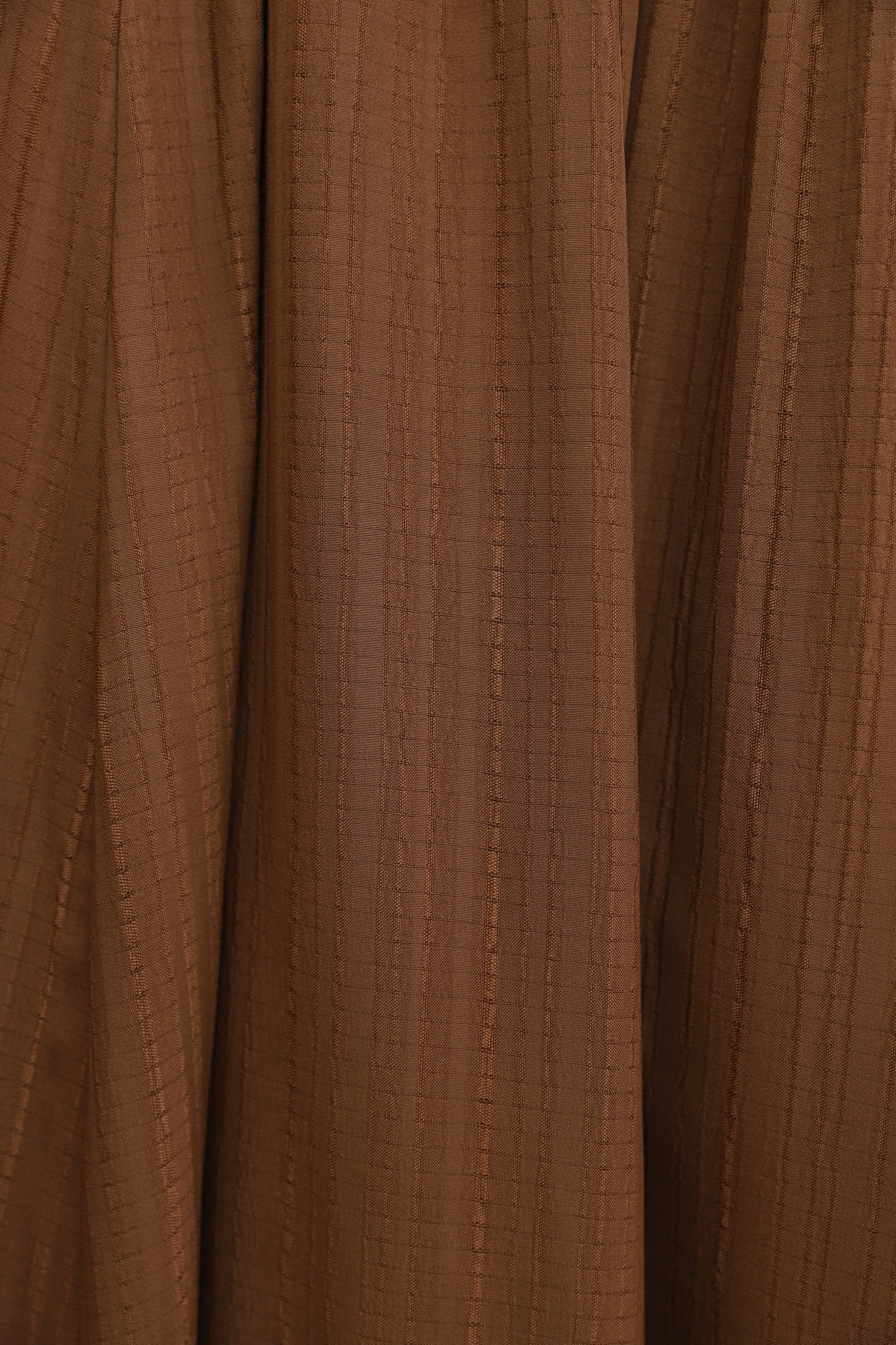 Elasticated Waist Long Pleated Skirt - Tan - Podyumplus - by Peralane - photo 7