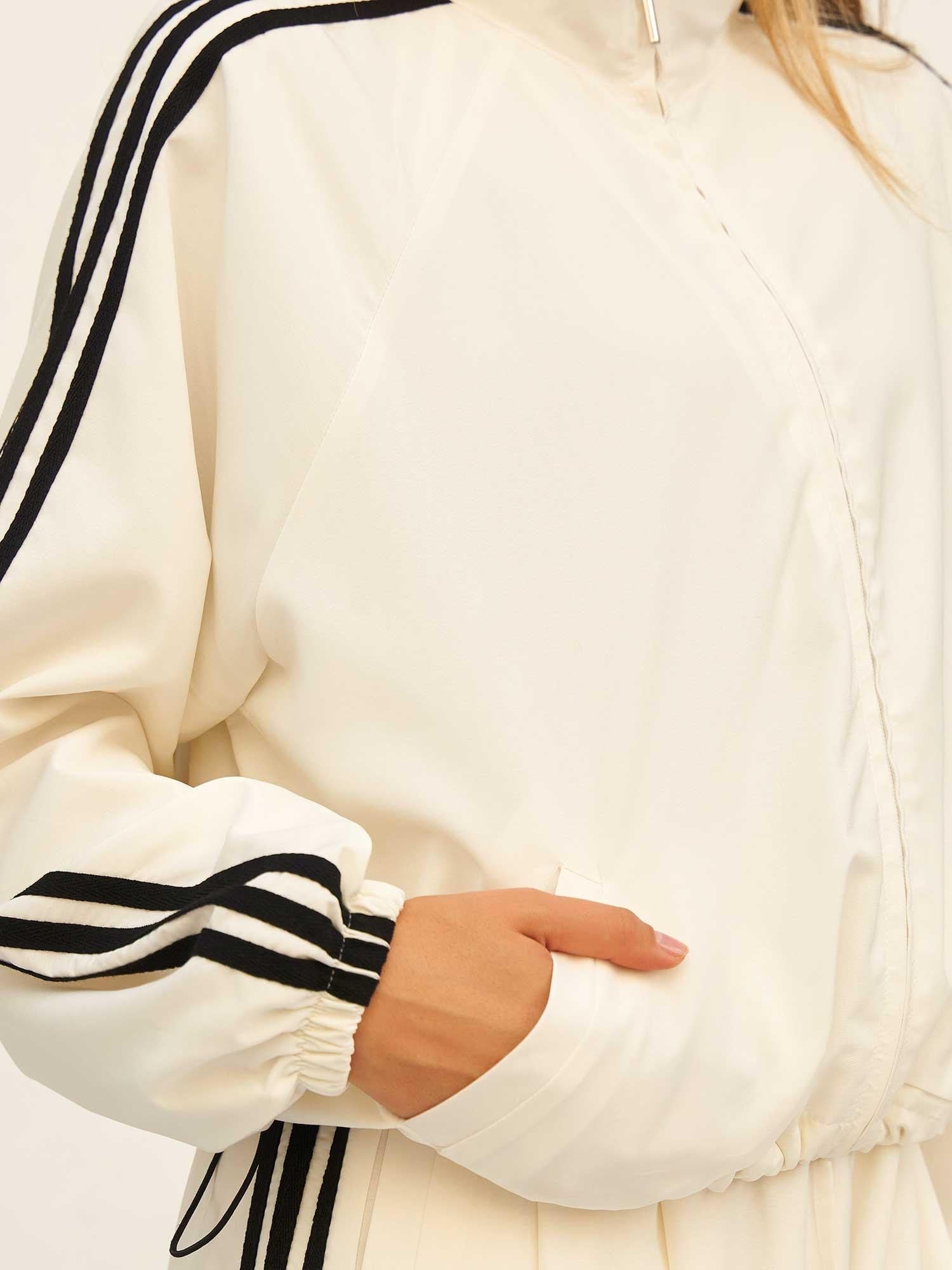 Contrast Striped Zip-Up Sport Tracksuit Set - Lefon - by Peralane - photo 8
