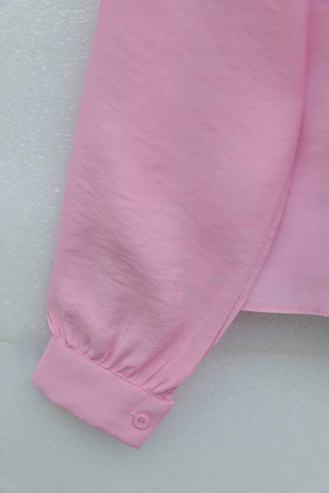 Ruffled Collar Tie-Front Modest Set with Maxi Skirt - Pink - Podyumplus - by Peralane - photo 5