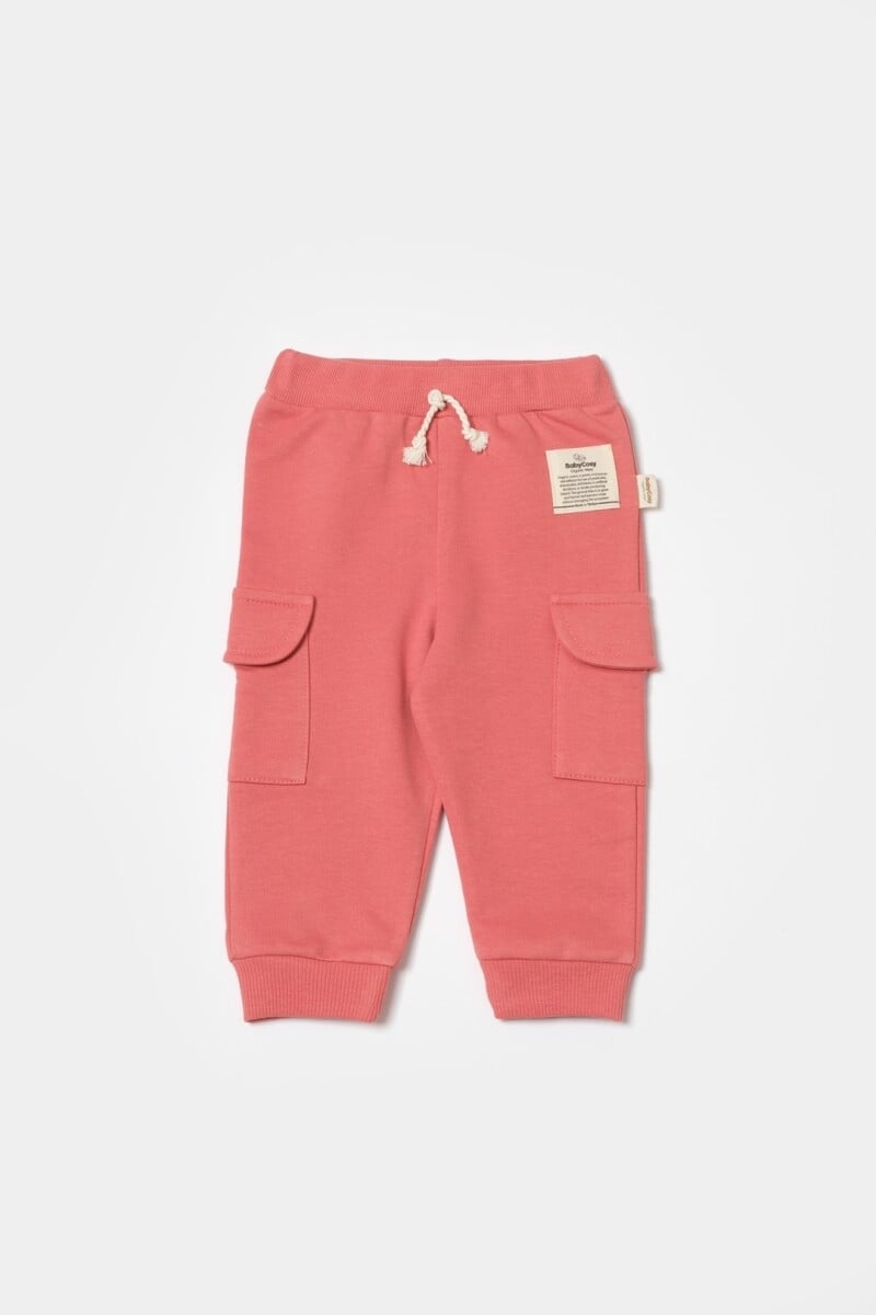 Unisex Baby Cargo Trousers 3-24M Organic Cotton Pack of 5 - Babycosy - by Peralane