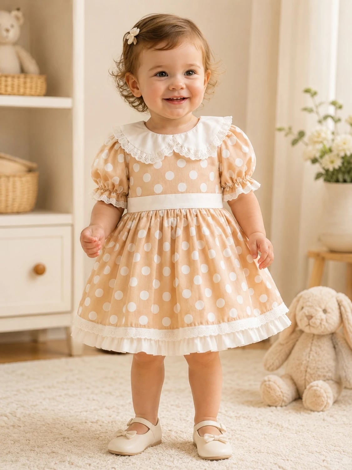 Girl's Dress - 1095 - Has Bereket - by Peralane