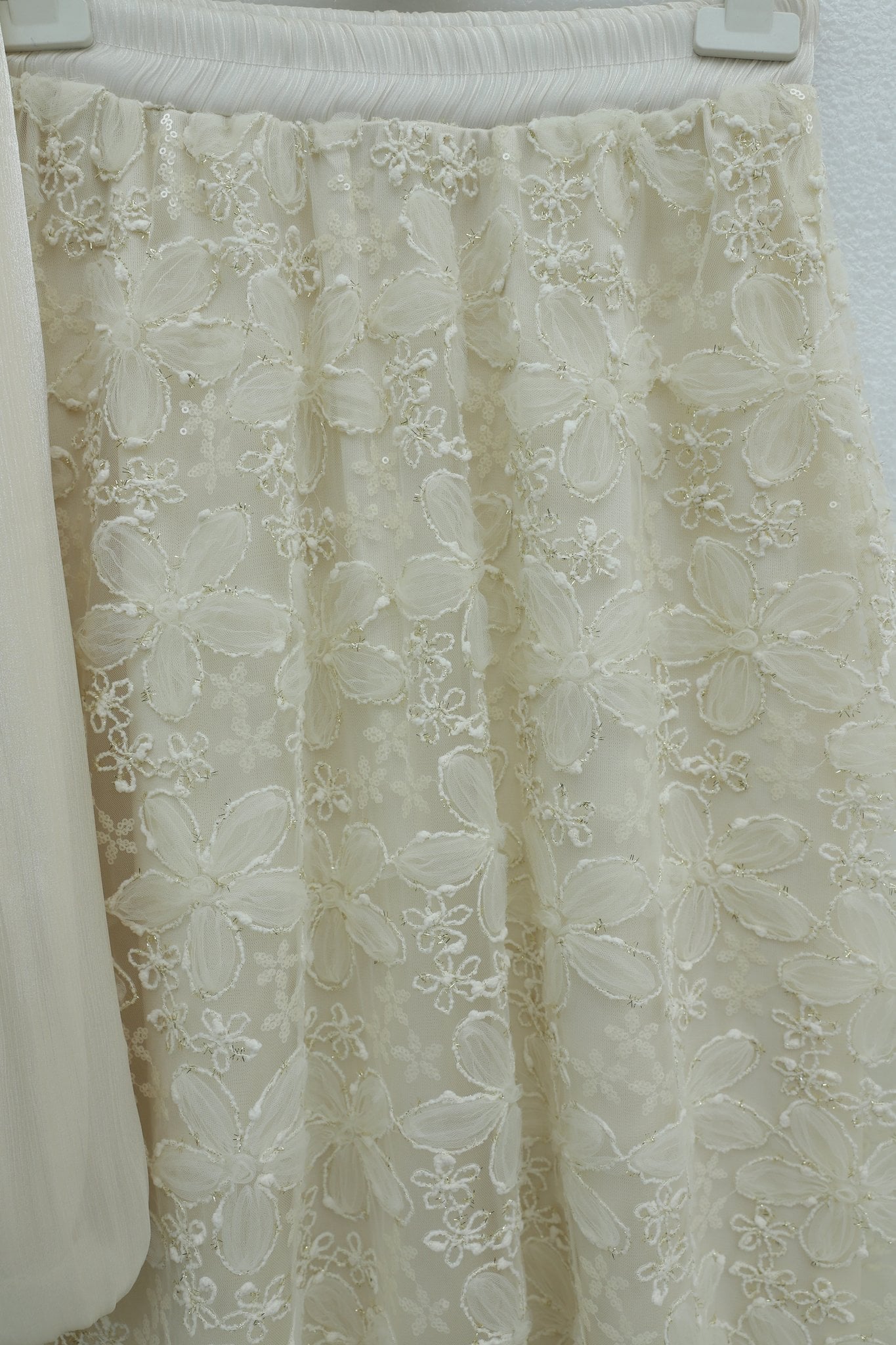 Lace Detail Cape Belted Lined Ibiza Dress Set - Beige - Podyumplus - by Peralane - photo 5