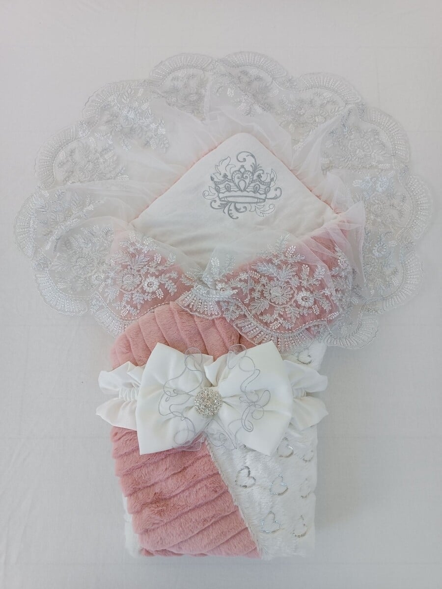 Baby Swaddle Blanket 0-18M Dusty Pink - 1074-45336 - Tomuycuk - by Peralane