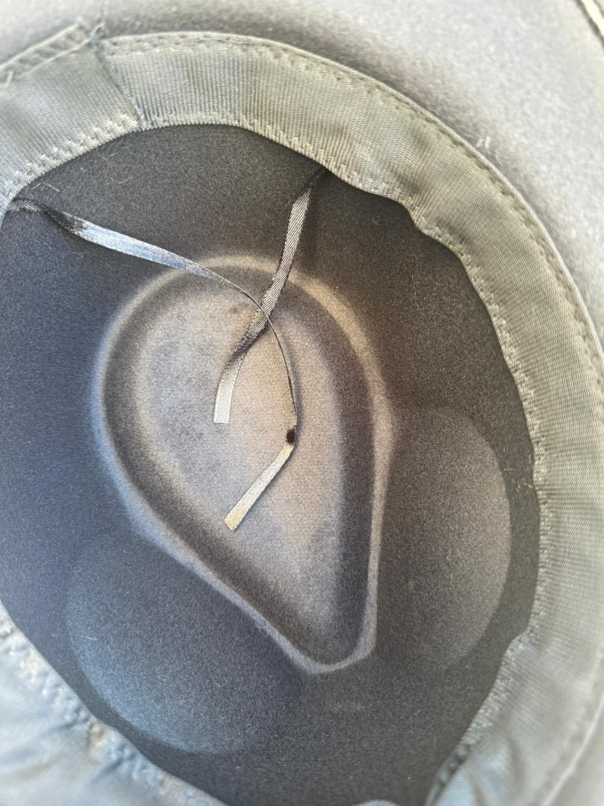 Black Fedora Hat with Metallic Trim for Women - Nesvay - by Peralane - photo 4