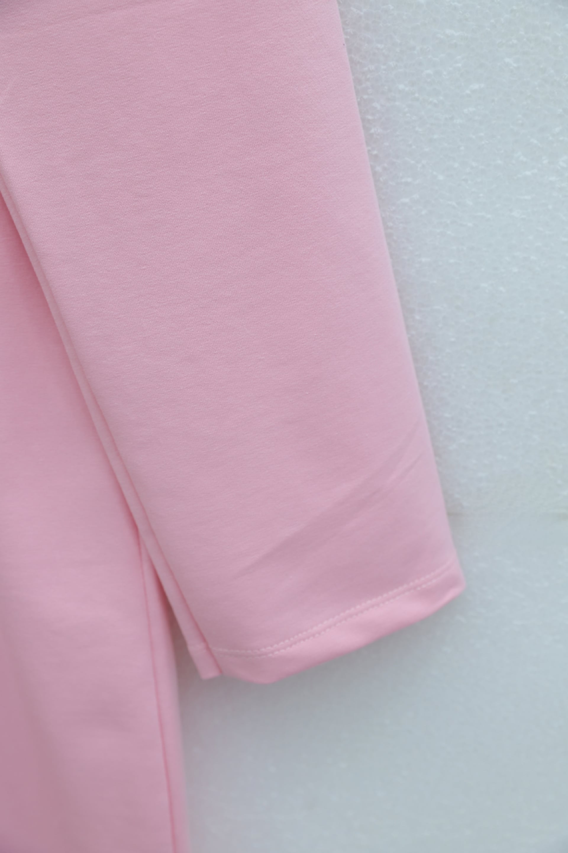 Collar Button Tie-Belt Jersey Dress - Powder - Podyumplus - by Peralane - photo 5