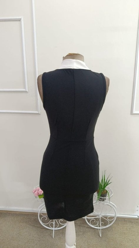Women's Sleeveless Round Neck Button Viscose Blouse - Janes - by Peralane - photo 6