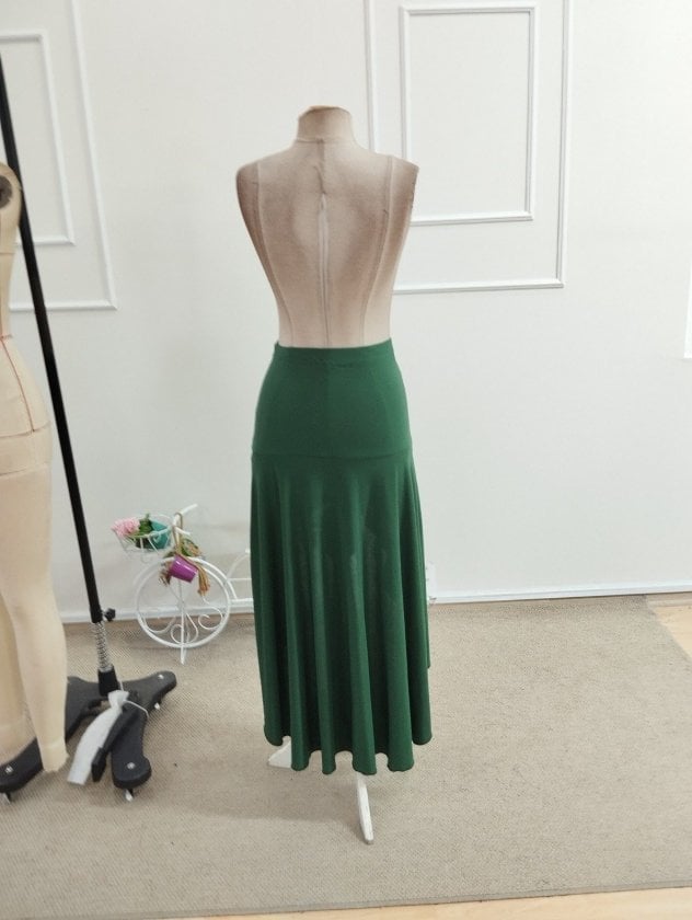 Women's High-Waist Asymmetric Detail Sandy Skirt - Janes - by Peralane - photo 5