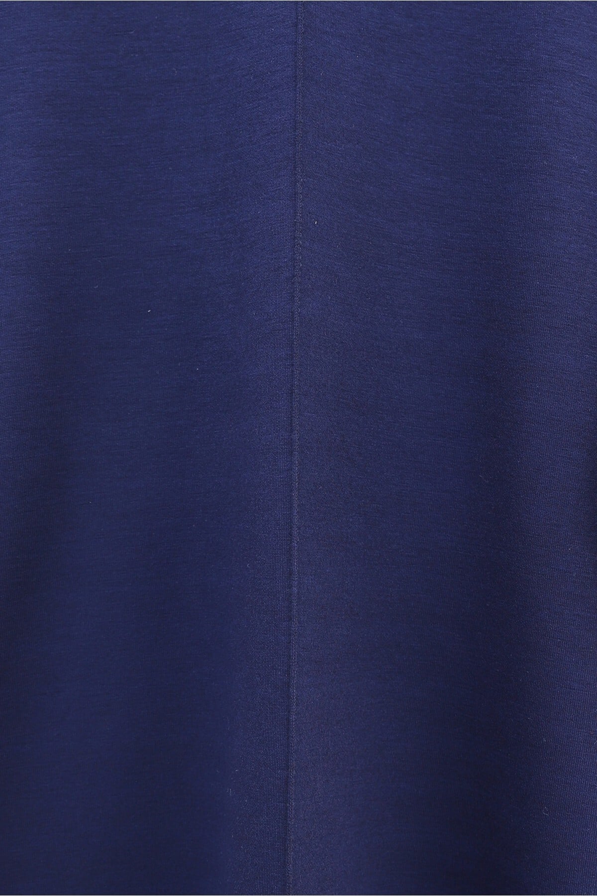 Navy Knit Tracksuit Set with Side Slit Sweatshirt and High-Waist Wide-Leg Trousers - Podyumplus - by Peralane - photo 7