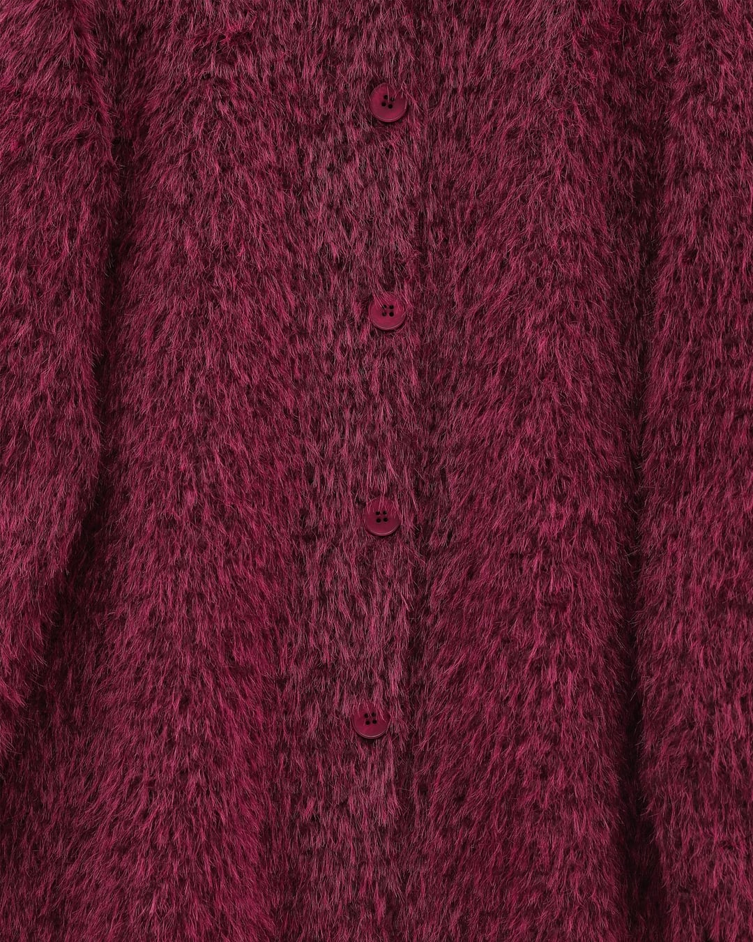 Burgundy Womens Jacket with Matching Scarf - Podyumplus - by Peralane - photo 2