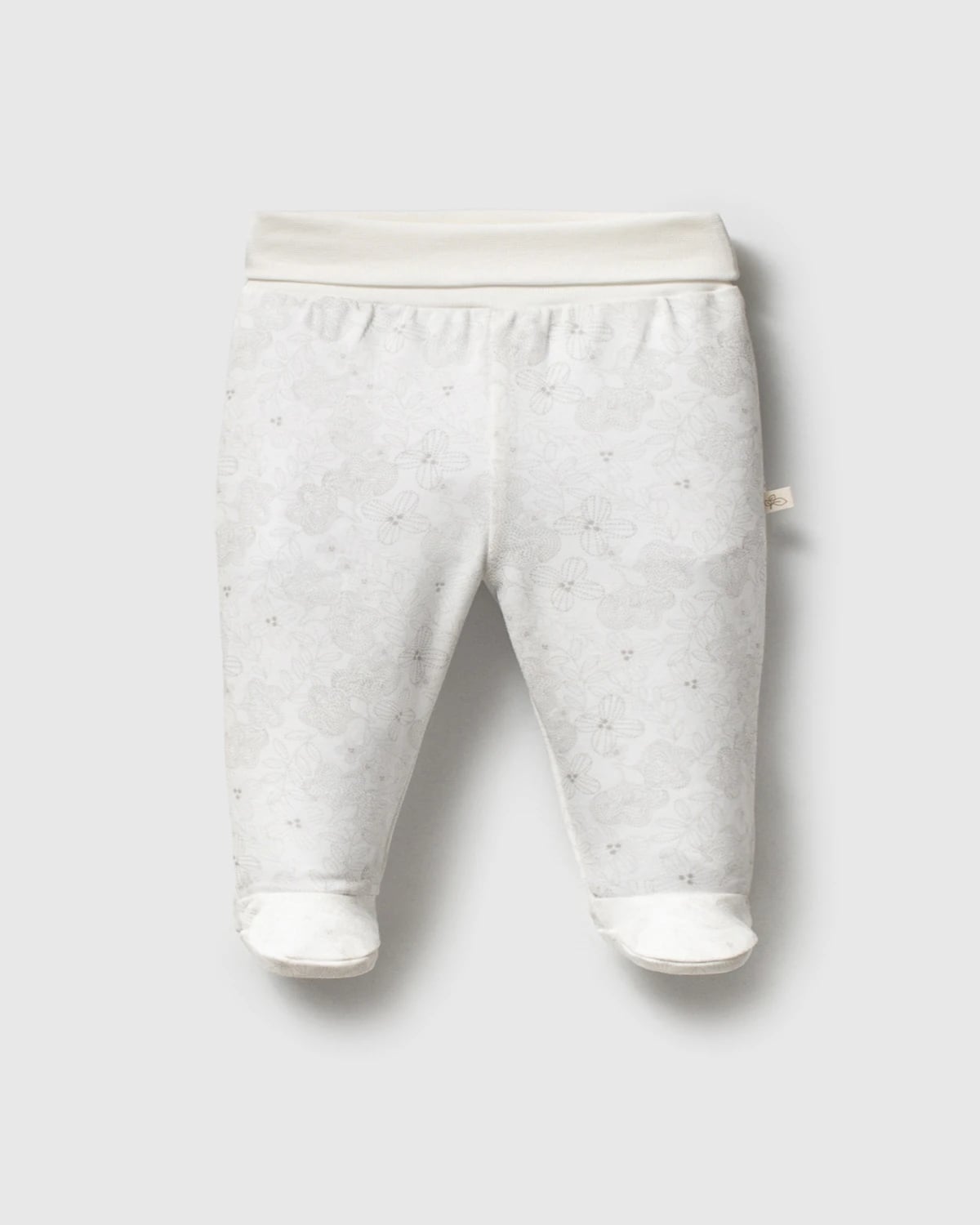 Printed Baby Pants with Feet - 5450 - Ciccimbaby - by Peralane