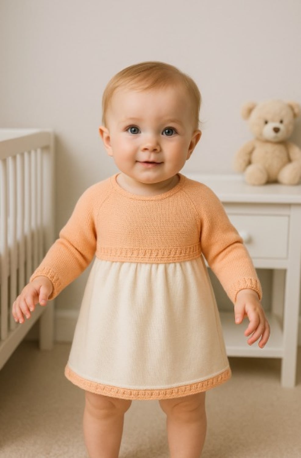 Knitwear Baby Dress - 1006 - Has Bereket - by Peralane