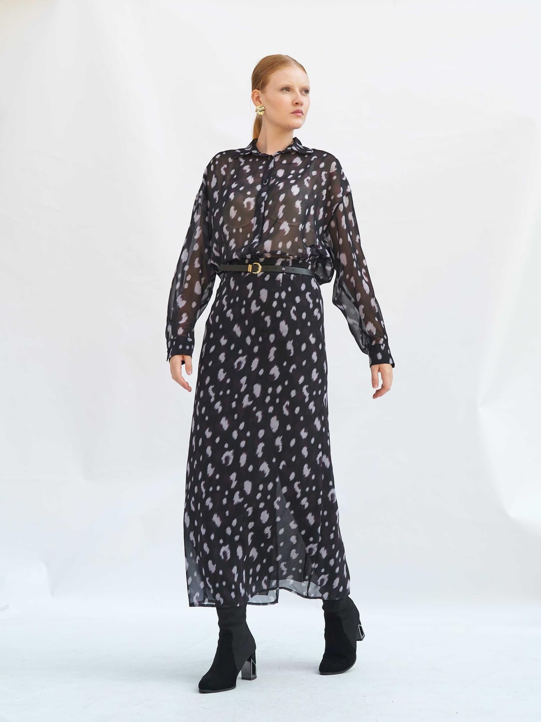 Polka Dot Maxi Skirt - Lefon - by Peralane - photo 5