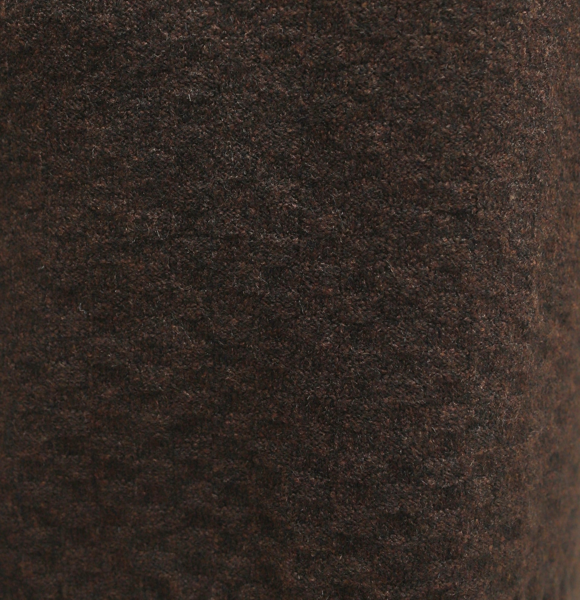 Ribbed Hem Slouchy Knit Tunic - Brown - Podyumplus - by Peralane - photo 6