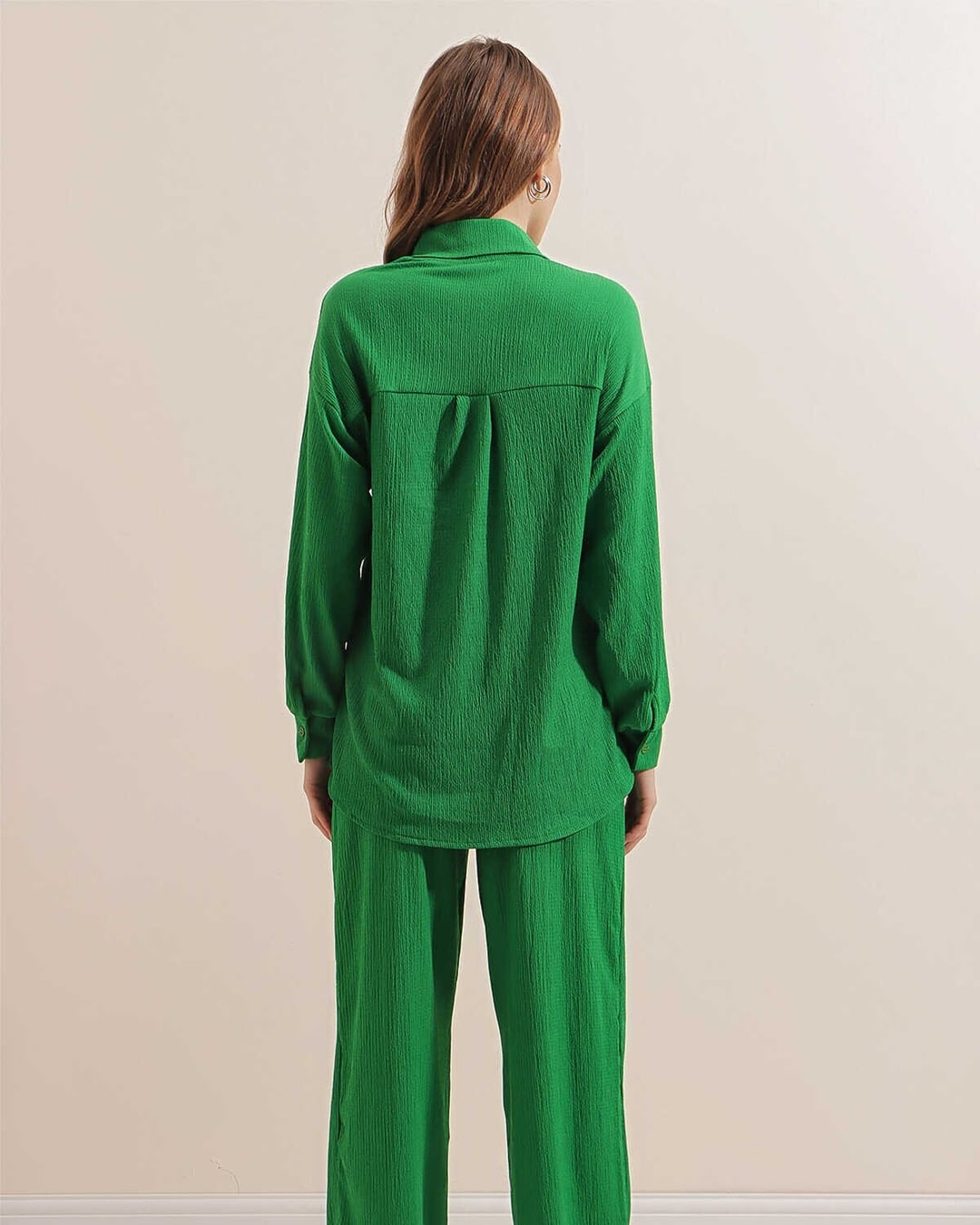 Knitted Two-Piece Set - Green - Bigdart - by Peralane - photo 5