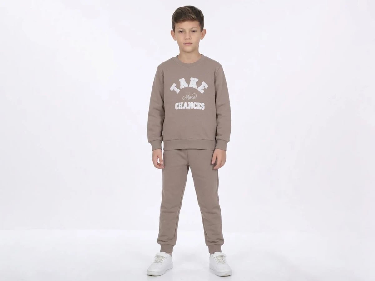 Boys' Tracksuit Set with Sweatshirt and Trousers - CMK - by Peralane