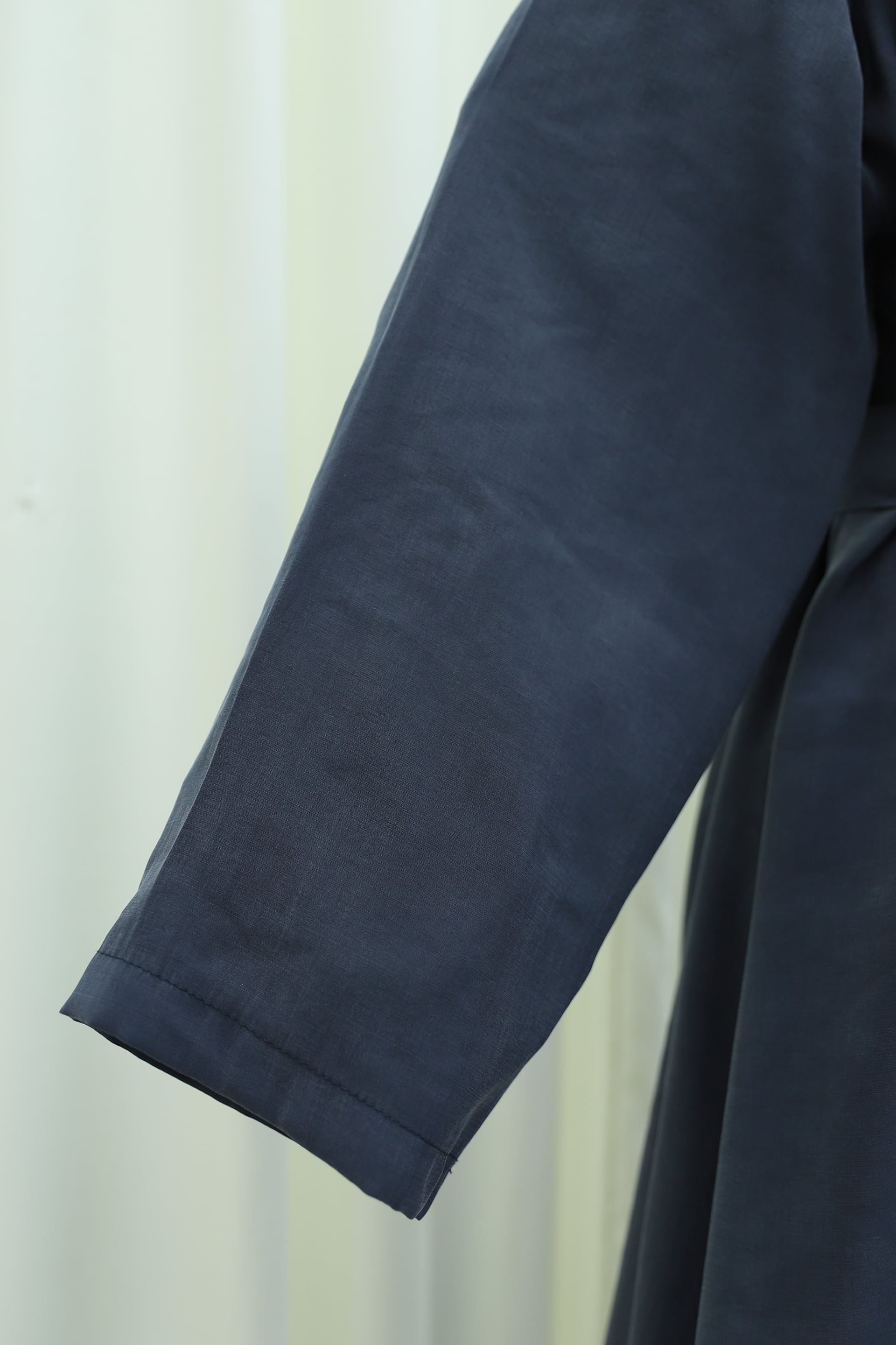 Women's Modal Two-Piece Set with Long Tunic and Pocketed Wide-Leg Trousers - Dark Grey - Podyumplus - by Peralane - photo 9