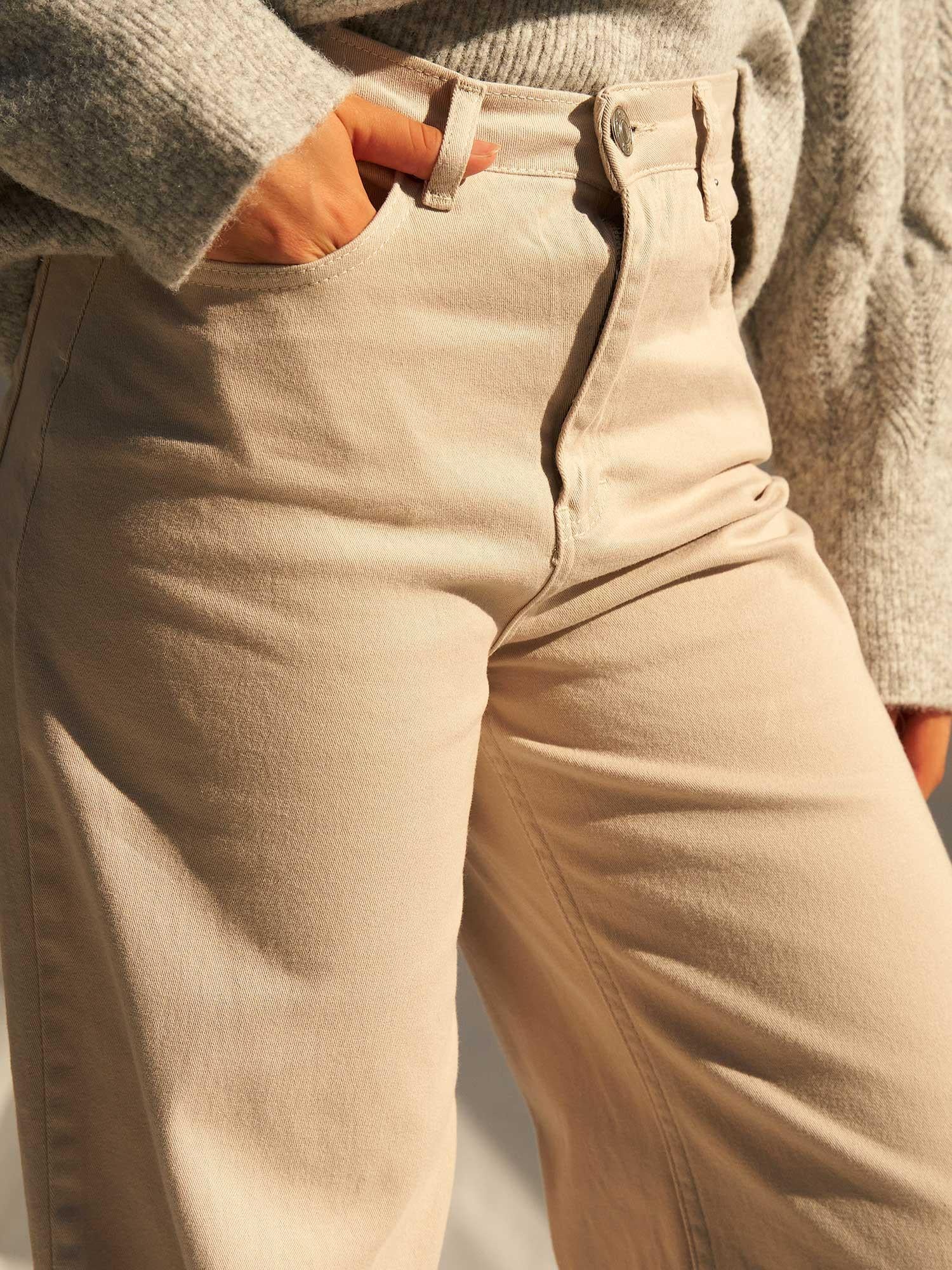Light Grey Cable Knit Sweater - Lefon - by Peralane - photo 7