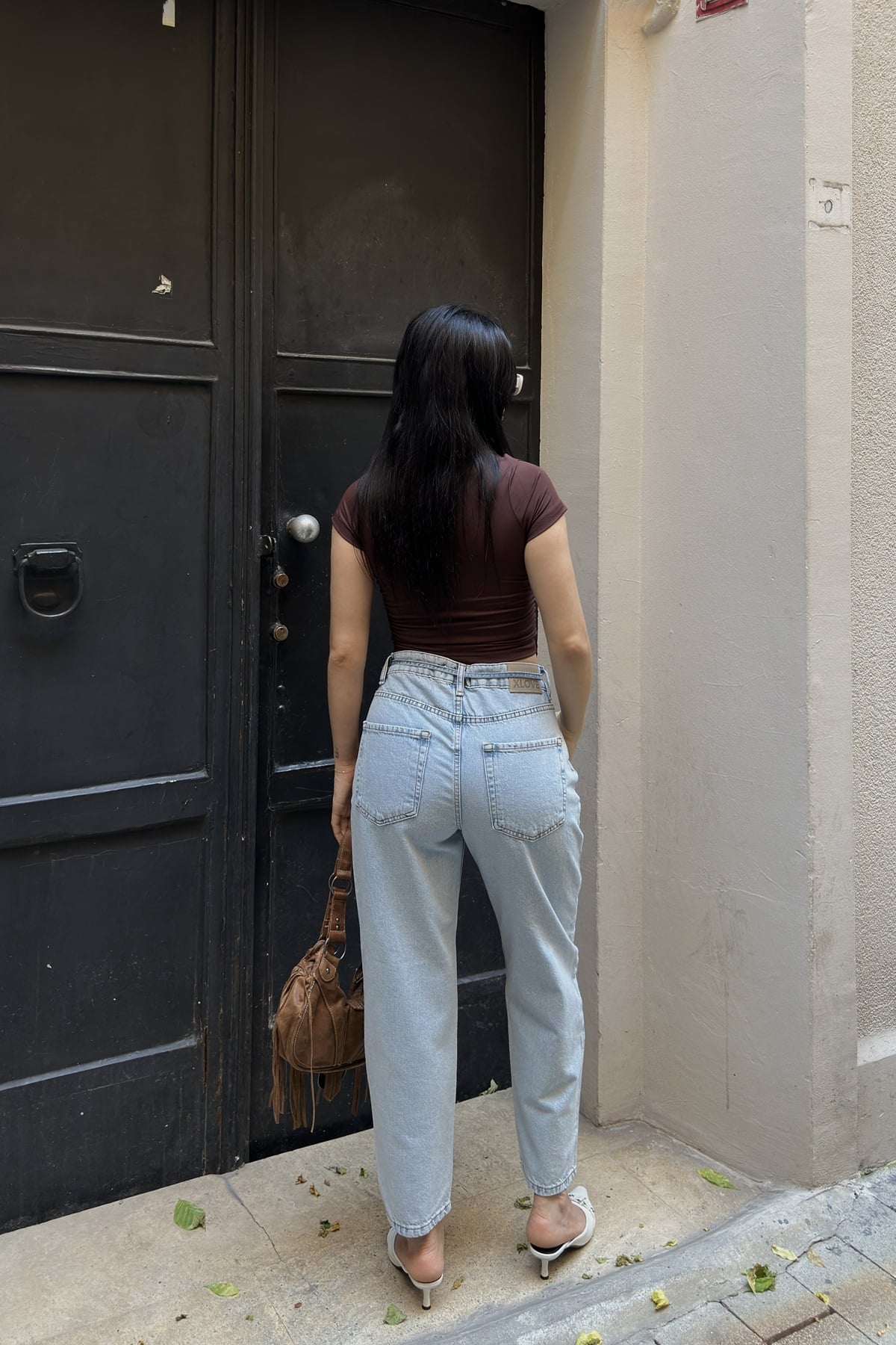 Mom Jeans 7198 Ice Blue and Tinted - Xlove - by Peralane - photo 5