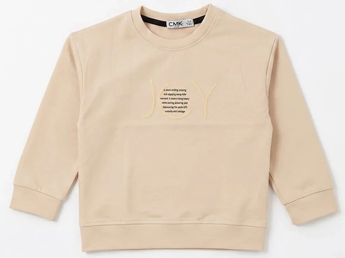 Joy Print Boys' Sweatshirt - CMK - by Peralane