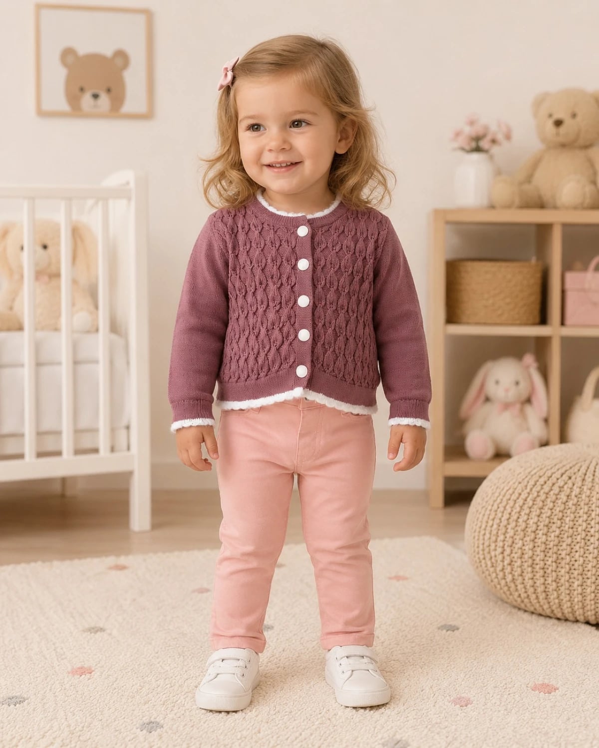 Knitted 2-Piece Set for Kids - 1114 - Has Bereket - by Peralane