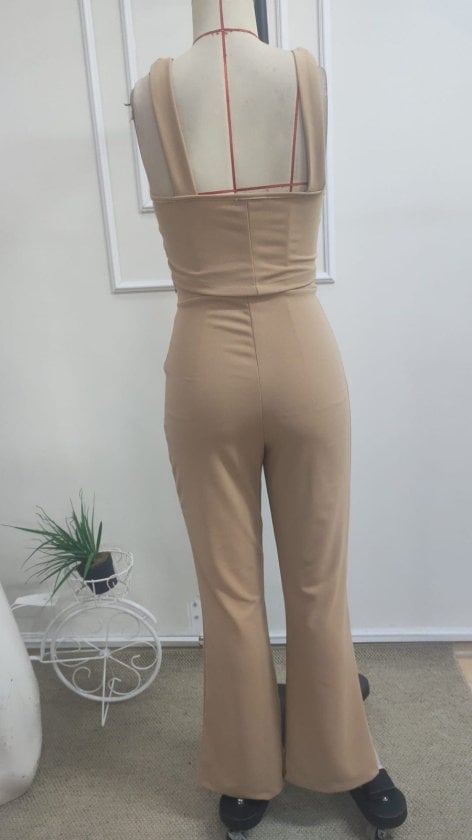Women's Chain Strap Crop Top and Trousers Co-ord Set - Janes - by Peralane - photo 6
