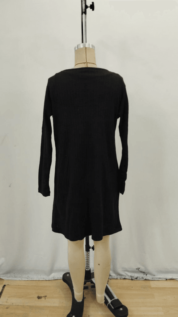 Women's Sleeveless Round Neck Button Front Ribbed Mini Dress and Short Cardigan Set - Janes - by Peralane - photo 6