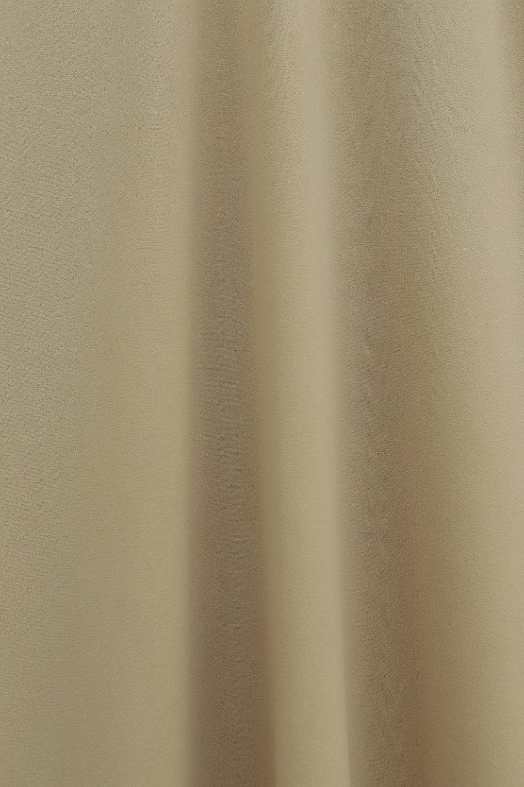 Elasticated Waist Flared Crepe Skirt in Beige - Podyumplus - by Peralane - photo 9