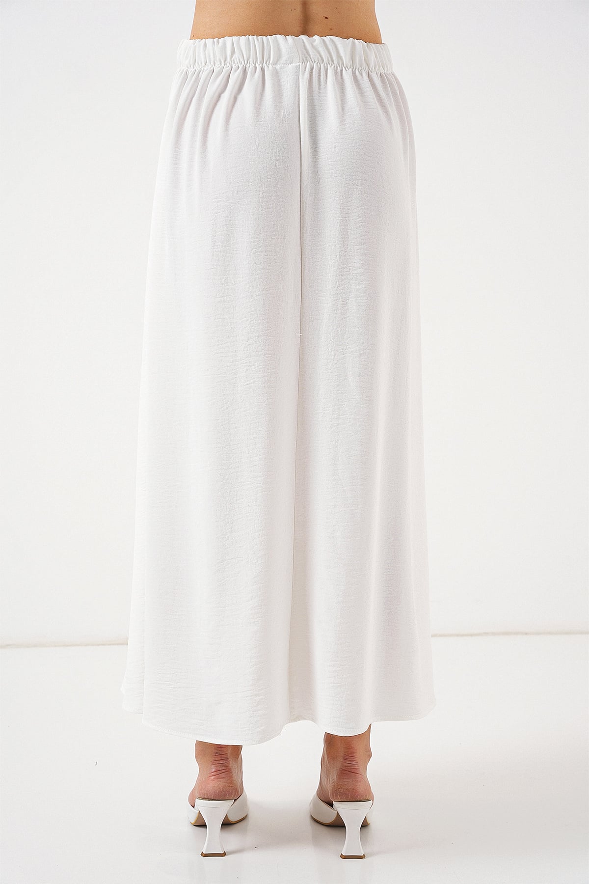 Women's Long A-Line Skirt - White - Bigdart - by Peralane - photo 6