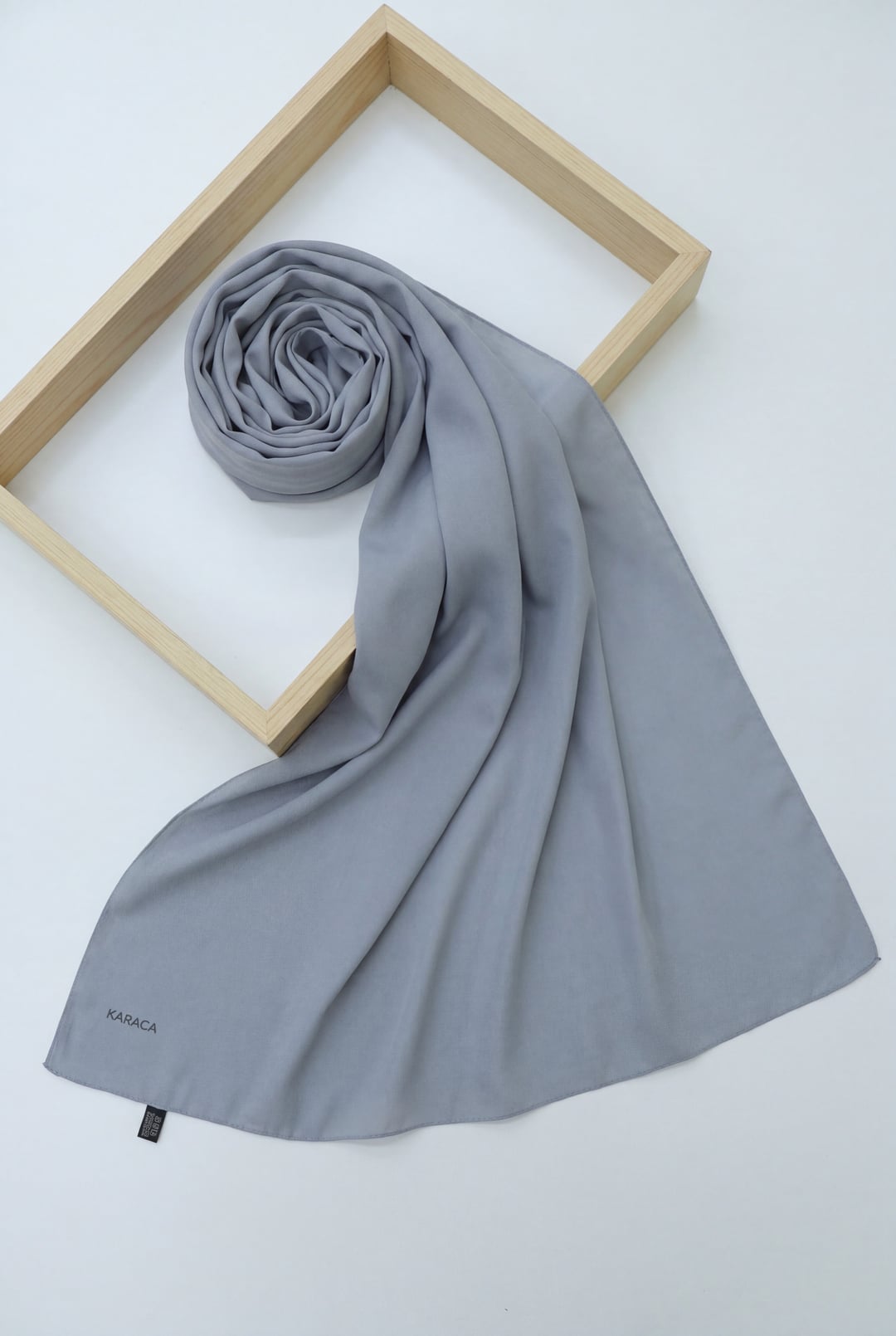 Plain Cotton Shawl - Ice Blue - Podyumplus - by Peralane