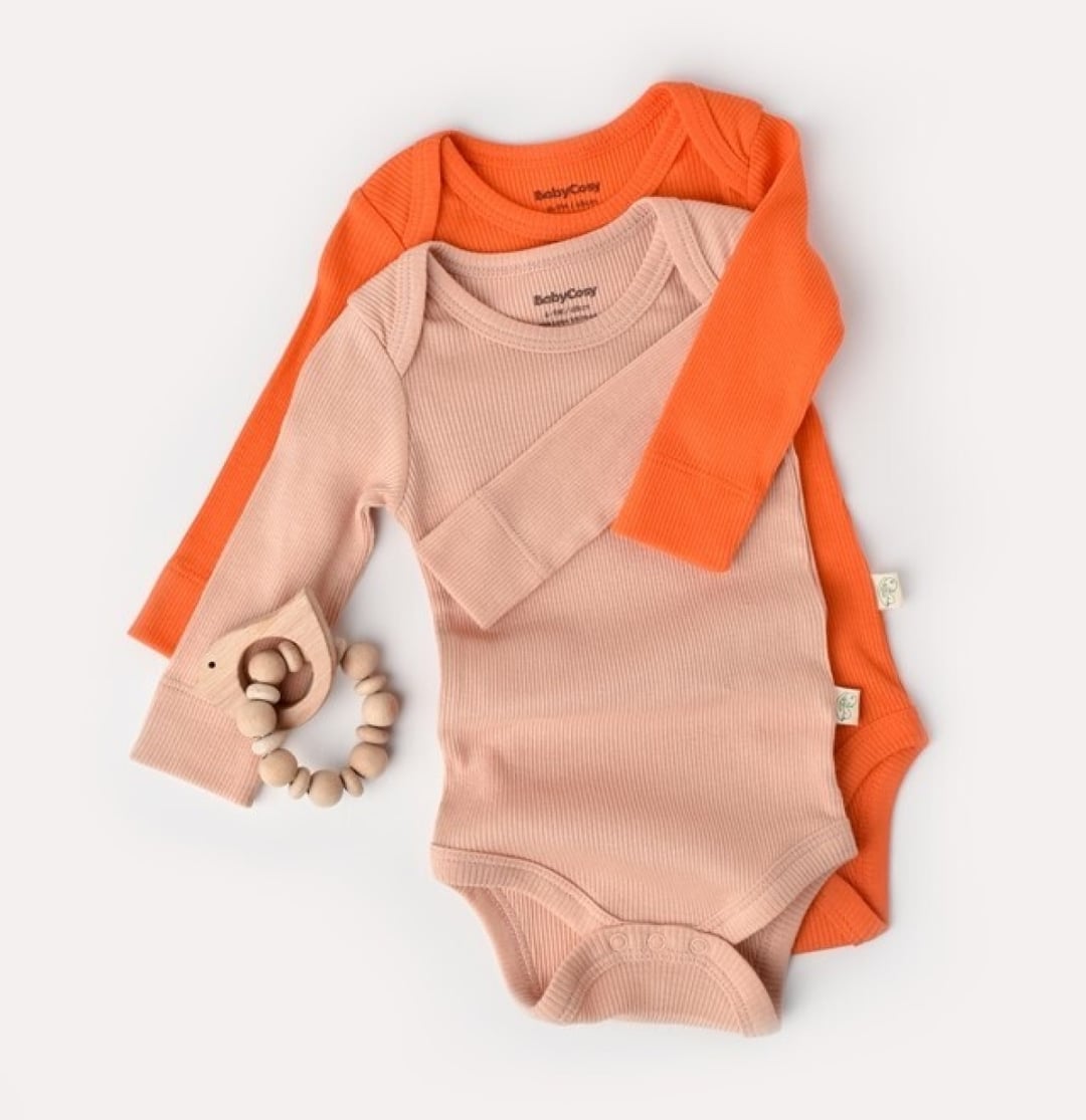 Baby Bodysuit Set - Long Sleeve - Pack of 6 - Babycosy - by Peralane