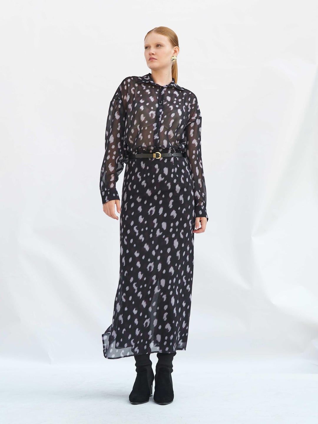 Polka Dot Maxi Skirt - Lefon - by Peralane - photo 8