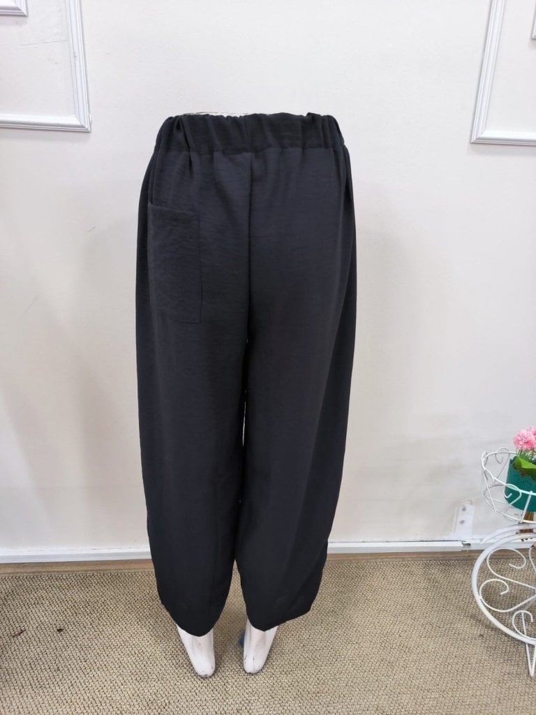 Women's High-Waist Patch Pocket Wide-Leg Trousers - Janes - by Peralane - photo 6