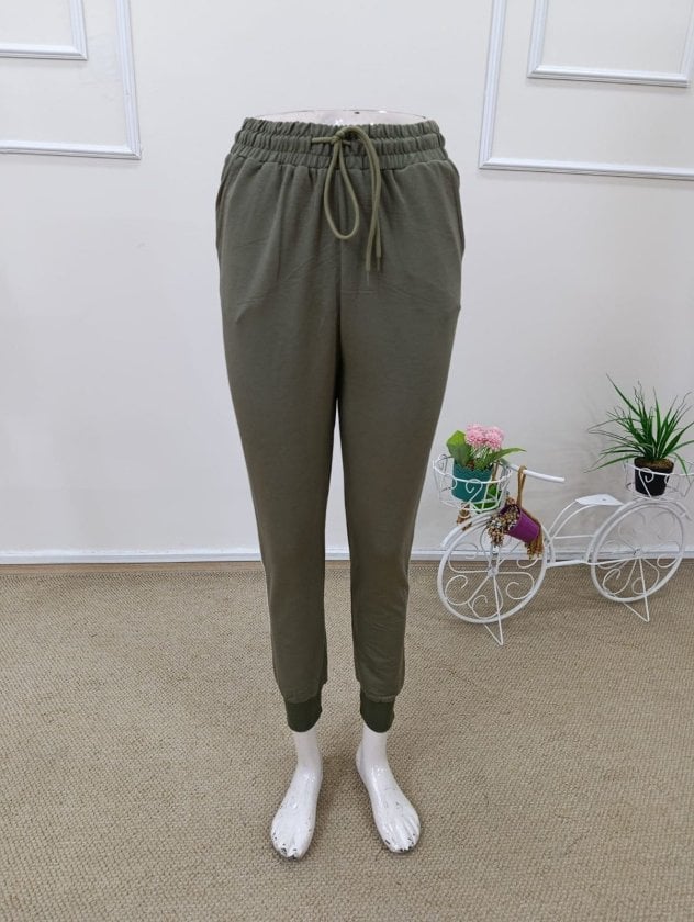 Women's High Waist Drawstring Track Pants with Side Stripe - Janes - by Peralane - photo 4