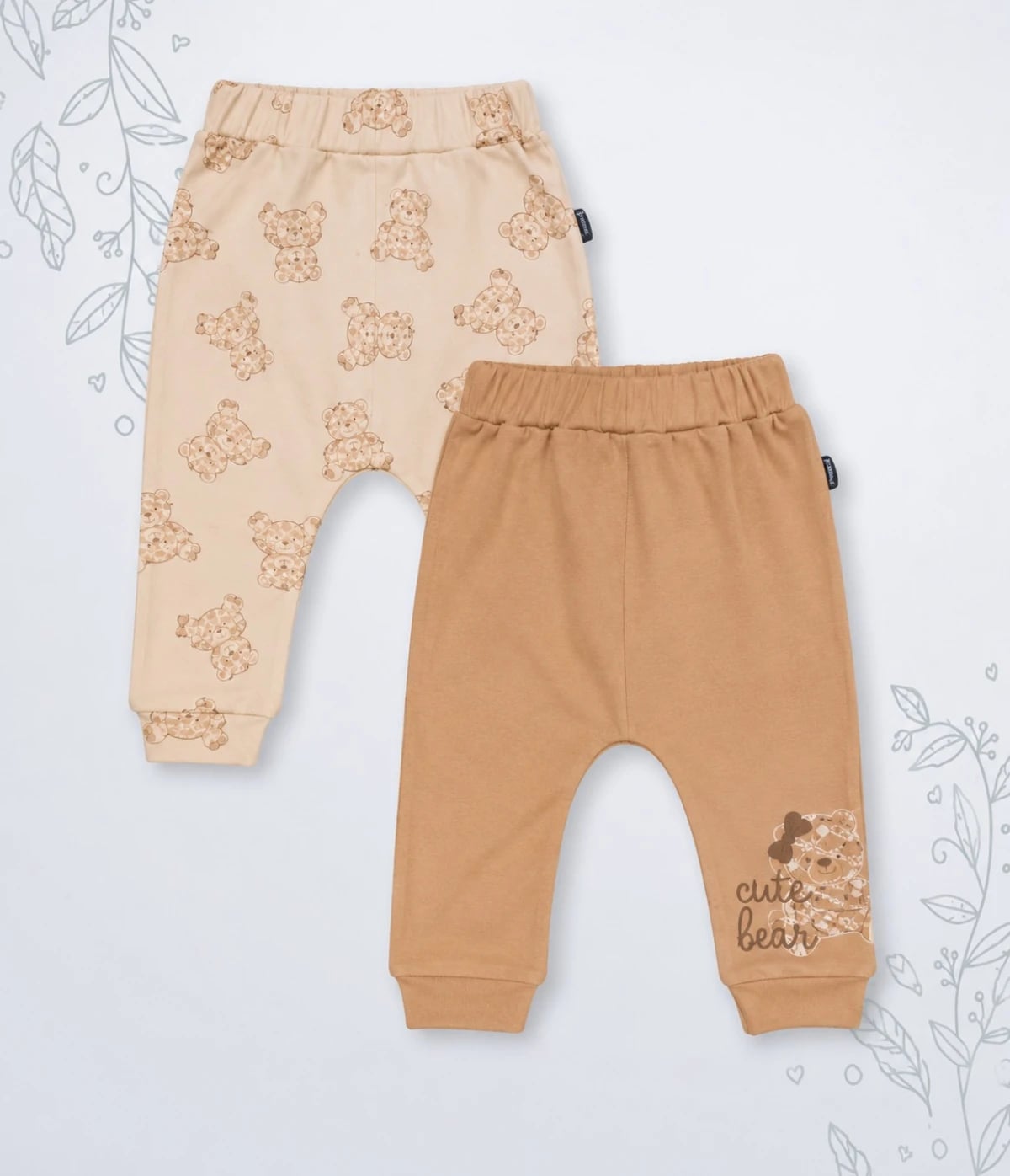 Baby Girl 2-Piece Pants Set 3-18M - 18515-m - Interkidsy - by Peralane