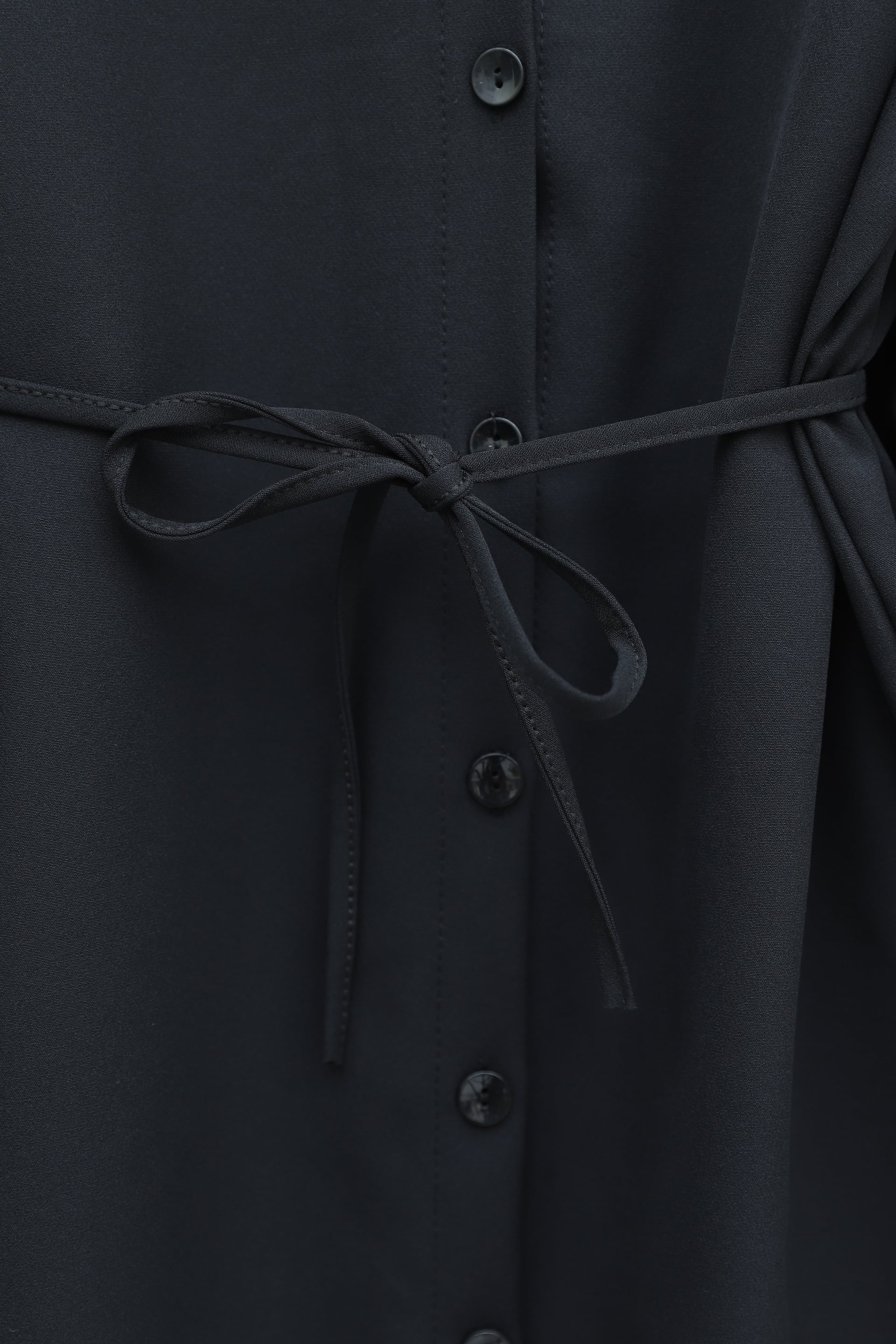 Women's Black Two-Piece Set with Bow Detail Sleeves and Trousers - Podyumplus - by Peralane - photo 6