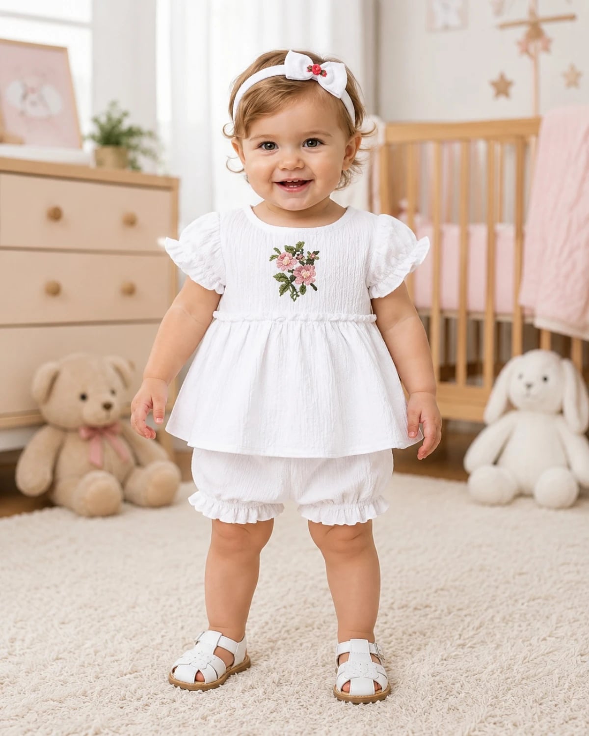 Baby 3-Piece Dress Set - 1126 - Has Bereket - by Peralane