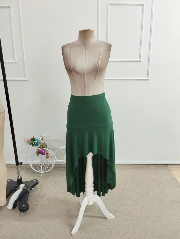 Women's High-Waist Asymmetric Detail Sandy Skirt - Janes - by Peralane - photo 4