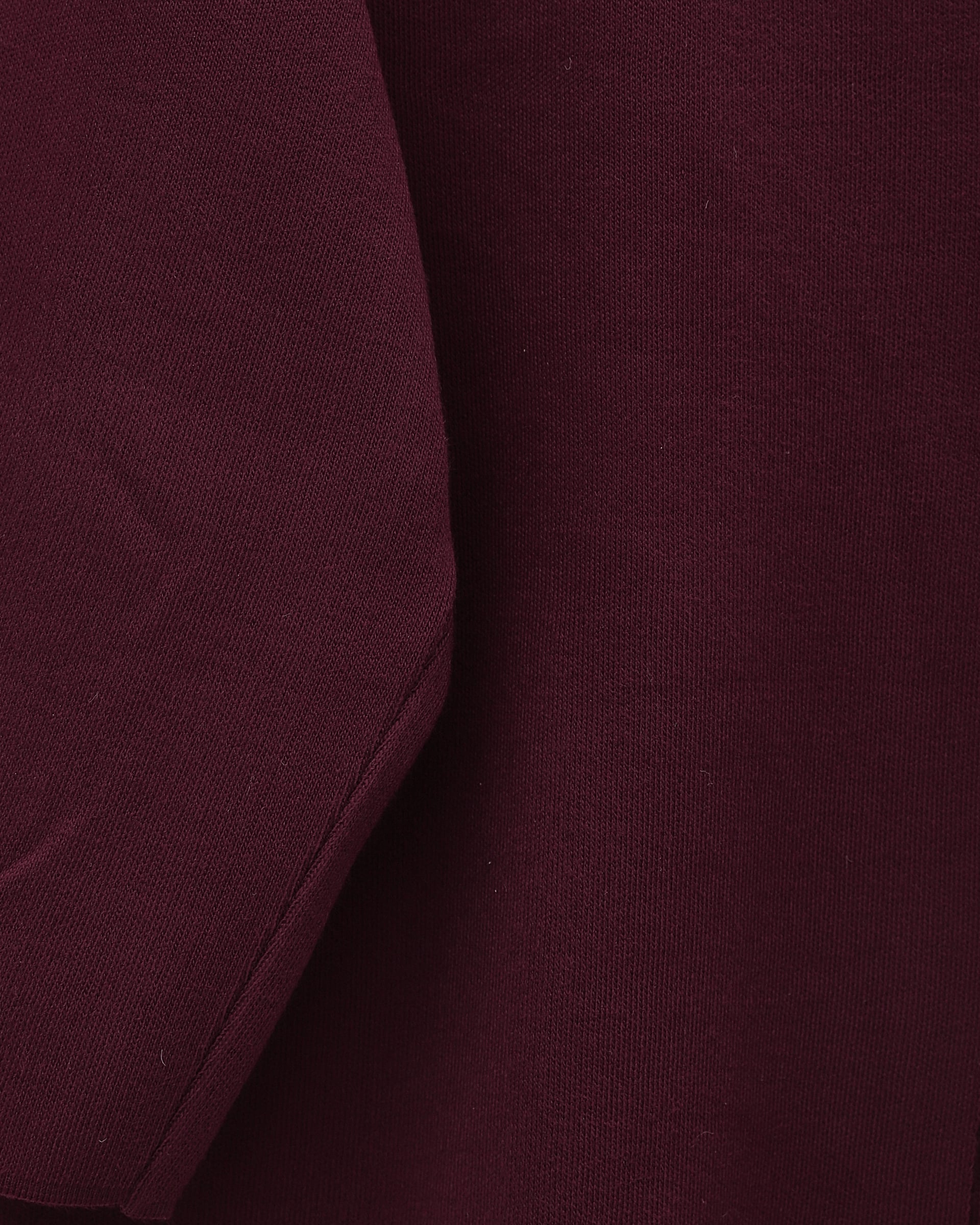 Double Button Casual Knit Poncho - Burgundy - Podyumplus - by Peralane - photo 3