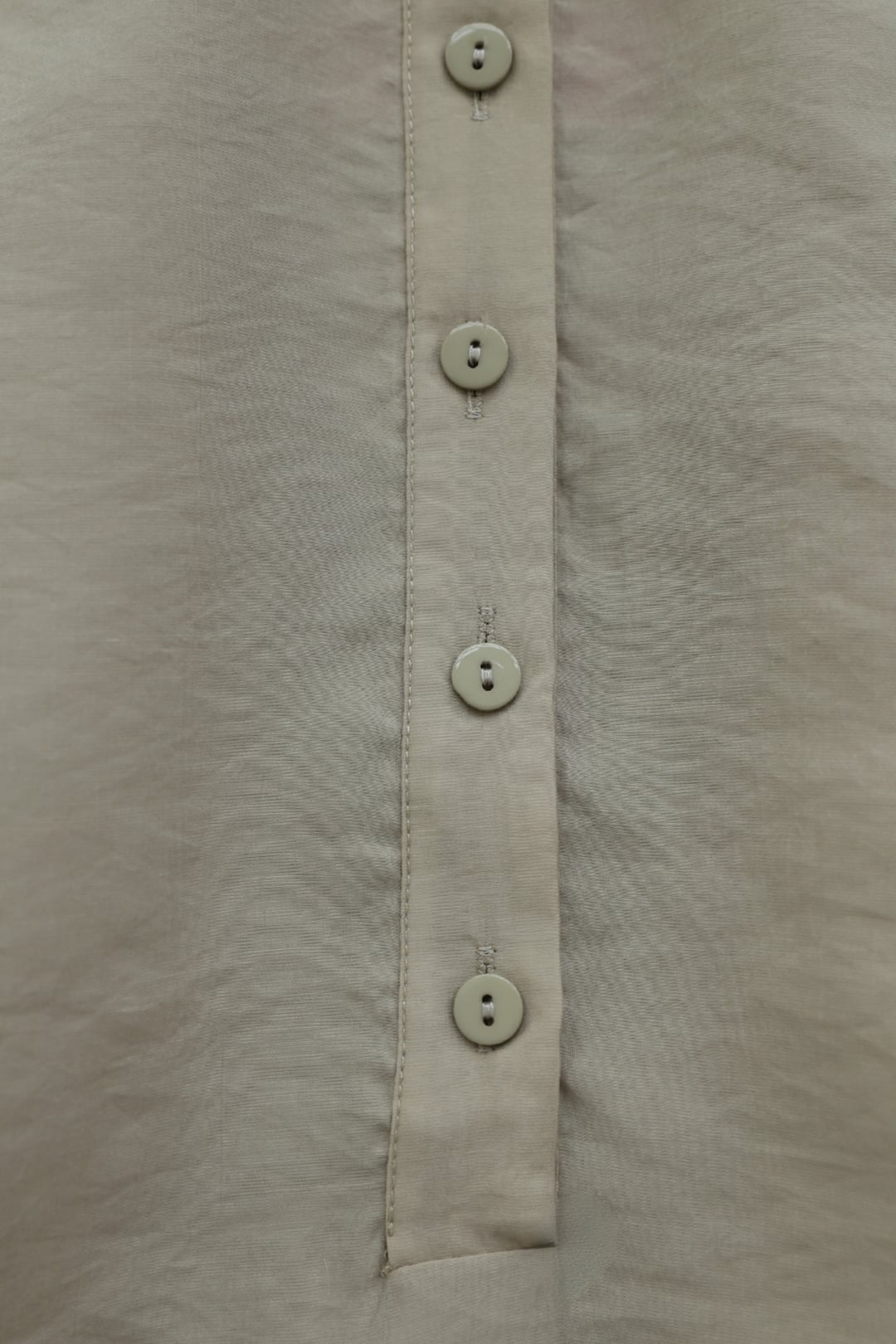 Buttoned Belted Batwing Sleeve Flounced Oversize Modal Tunic - Mink - Podyumplus - by Peralane - photo 7
