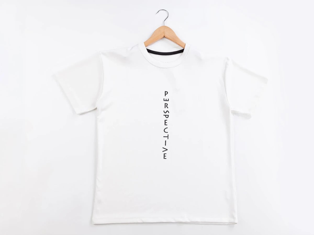 White Perspective Print Boys' T-Shirt - Civilti - by Peralane
